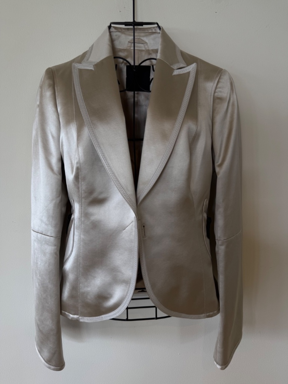 Costume National Silver Jacket